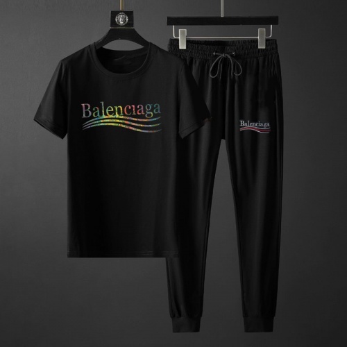 Balenciaga Fashion Tracksuits Short Sleeved For Men #888452 $68.00 USD, Wholesale Replica Balenciaga Fashion Tracksuits