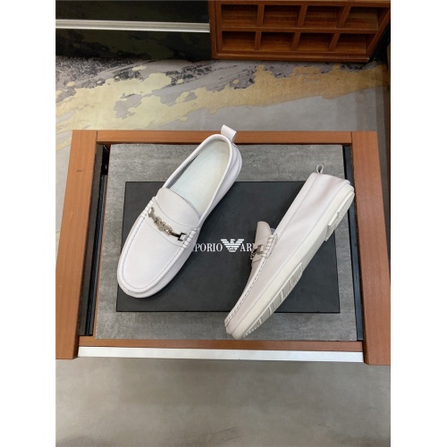 Replica Armani Casual Shoes For Men #888857 $82.00 USD for Wholesale