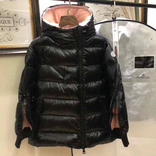Moncler Down Feather Coat Long Sleeved For Women #888979 $162.00 USD, Wholesale Replica Moncler Down Feather Coat