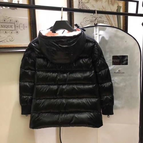 Replica Moncler Down Feather Coat Long Sleeved For Women #888979 $162.00 USD for Wholesale