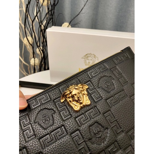Replica Versace AAA Man Wallets #889223 $54.00 USD for Wholesale