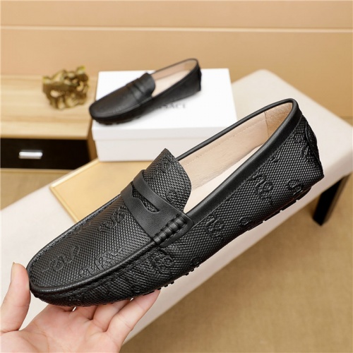 Replica Versace Leather Shoes For Men #889430 $68.00 USD for Wholesale