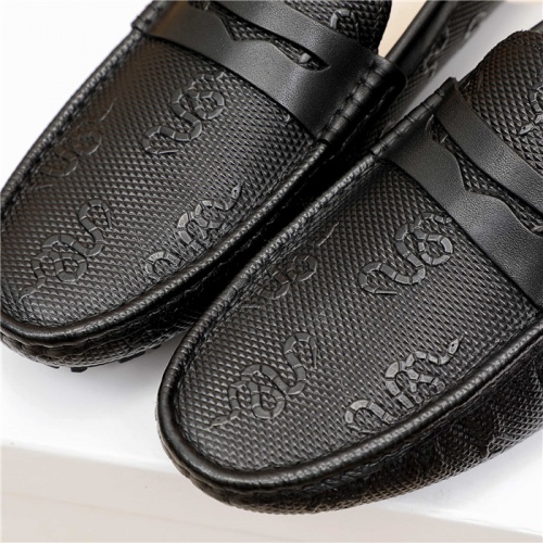 Replica Versace Leather Shoes For Men #889430 $68.00 USD for Wholesale