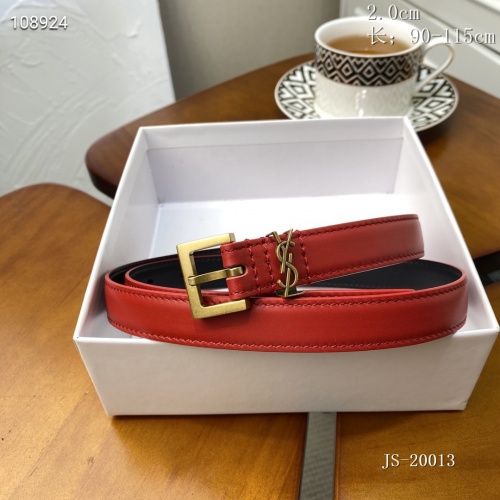 Replica Yves Saint Laurent AAA Belts #889660 $52.00 USD for Wholesale