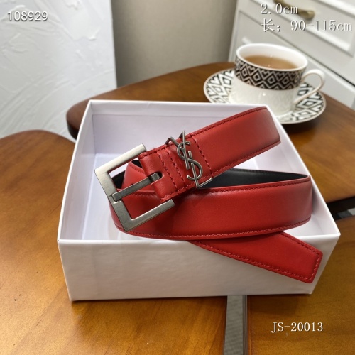 Replica Yves Saint Laurent AAA Belts #889665 $52.00 USD for Wholesale