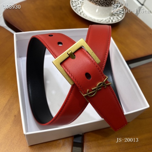 Replica Yves Saint Laurent AAA Belts #889666 $52.00 USD for Wholesale