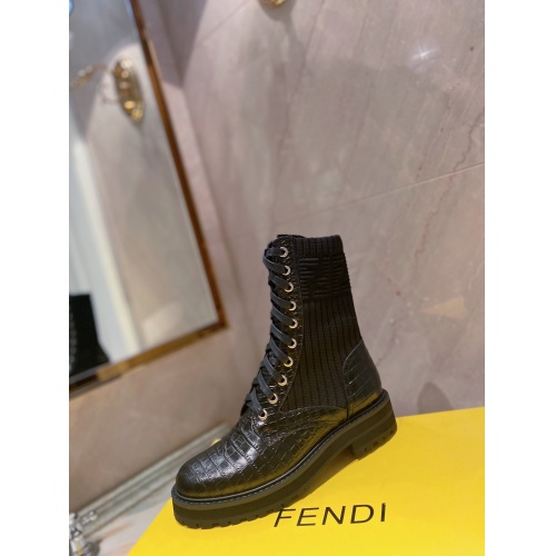 Fendi Fashion Boots For Women #889884 $99.00 USD, Wholesale Replica Fendi Fashion Boots