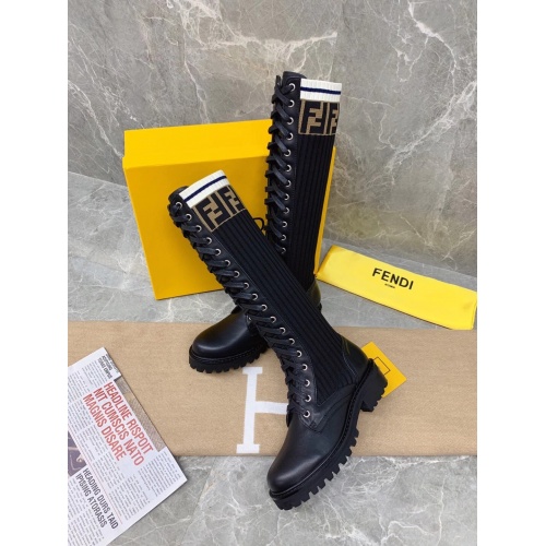Fendi Fashion Boots For Women #889893 $106.00 USD, Wholesale Replica Fendi Fashion Boots