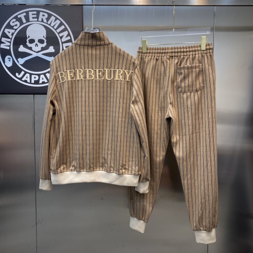 Replica Burberry Tracksuits Long Sleeved For Men #890137 $78.00 USD for Wholesale