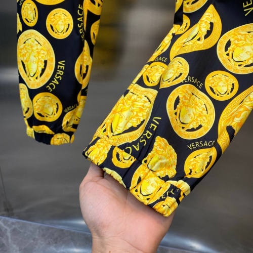 Replica Versace Tracksuits Long Sleeved For Men #890141 $78.00 USD for Wholesale