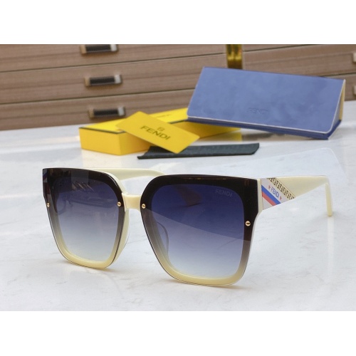Fendi AAA Quality Sunglasses #890158 $52.00 USD, Wholesale Replica Fendi AAA Quality Sunglasses