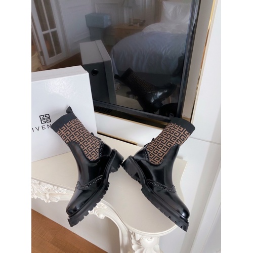 Replica Givenchy Boots For Women #890366 $99.00 USD for Wholesale