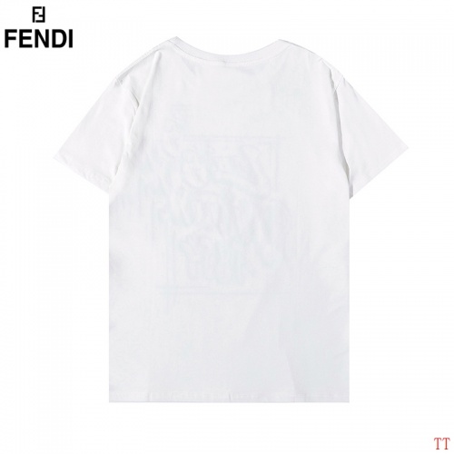 Replica Fendi T-Shirts Short Sleeved For Men #890411 $27.00 USD for Wholesale