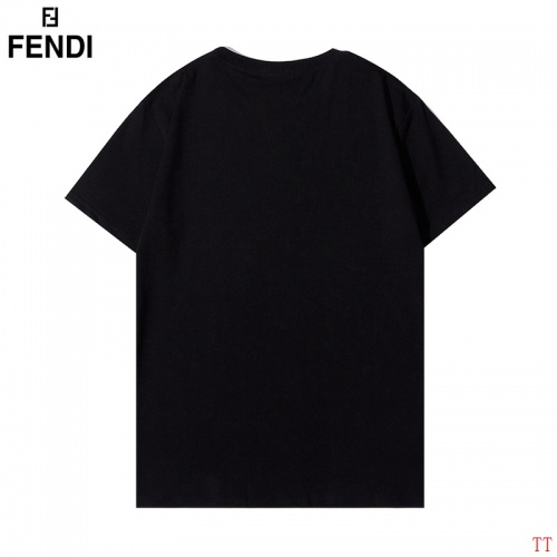 Replica Fendi T-Shirts Short Sleeved For Men #890412 $29.00 USD for Wholesale