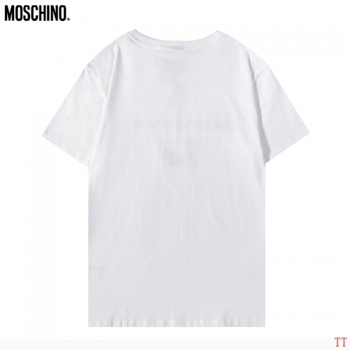 Replica Moschino T-Shirts Short Sleeved For Men #890425 $27.00 USD for Wholesale