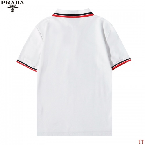 Replica Prada T-Shirts Short Sleeved For Men #890429 $39.00 USD for Wholesale