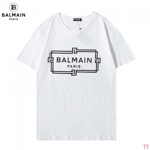 Balmain T-Shirts Short Sleeved For Men #890435