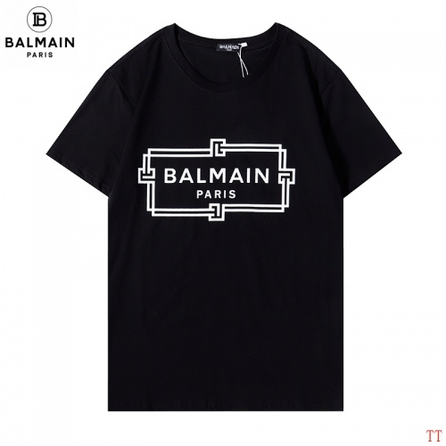 Balmain T-Shirts Short Sleeved For Men #890436