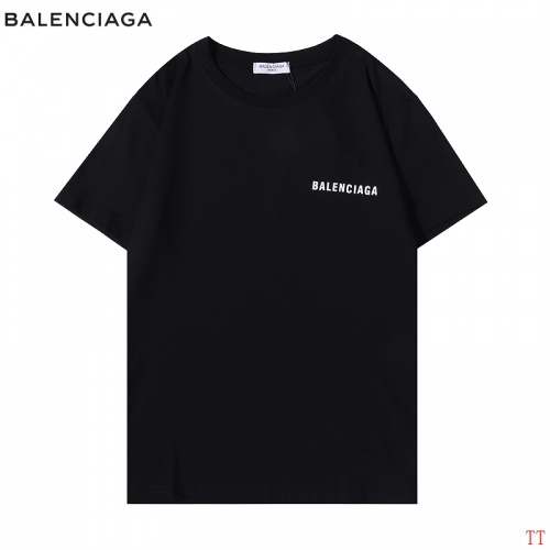 Replica Balenciaga T-Shirts Short Sleeved For Men #890440 $27.00 USD for Wholesale