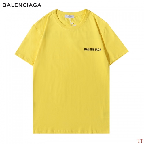 Replica Balenciaga T-Shirts Short Sleeved For Men #890441 $27.00 USD for Wholesale