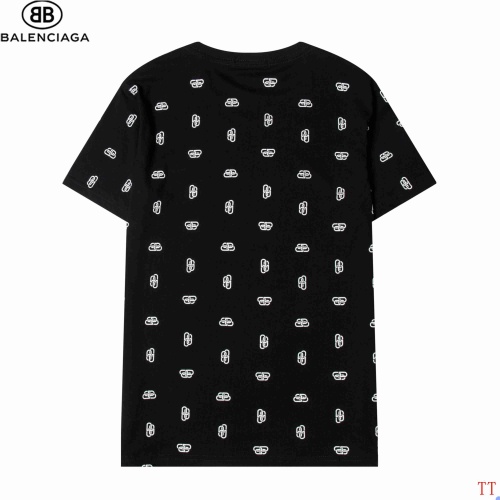 Replica Balenciaga T-Shirts Short Sleeved For Men #890443 $27.00 USD for Wholesale