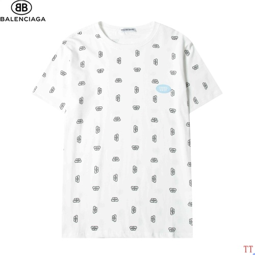 Balenciaga T-Shirts Short Sleeved For Men #890444 $27.00 USD, Wholesale Replica Balenciaga T-Shirts