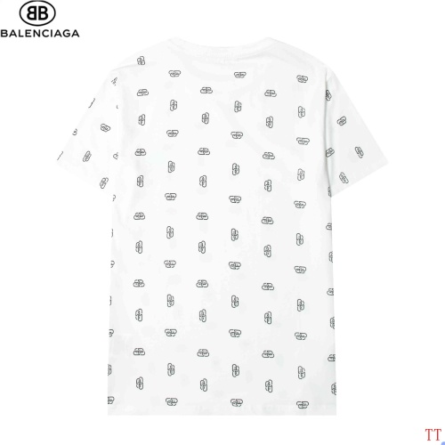 Replica Balenciaga T-Shirts Short Sleeved For Men #890444 $27.00 USD for Wholesale