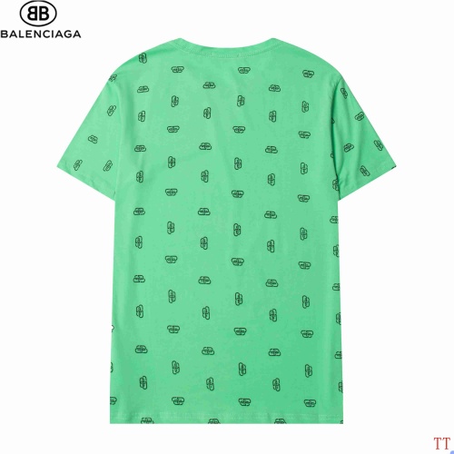 Replica Balenciaga T-Shirts Short Sleeved For Men #890445 $27.00 USD for Wholesale