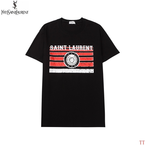 Yves Saint Laurent YSL T-shirts Short Sleeved For Men #890472 $27.00 USD, Wholesale Replica Yves Saint Laurent YSL T-shirts