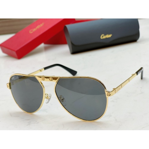 Cartier AAA Quality Sunglasses #890475 $54.00 USD, Wholesale Replica Cartier AAA Quality Sunglassess