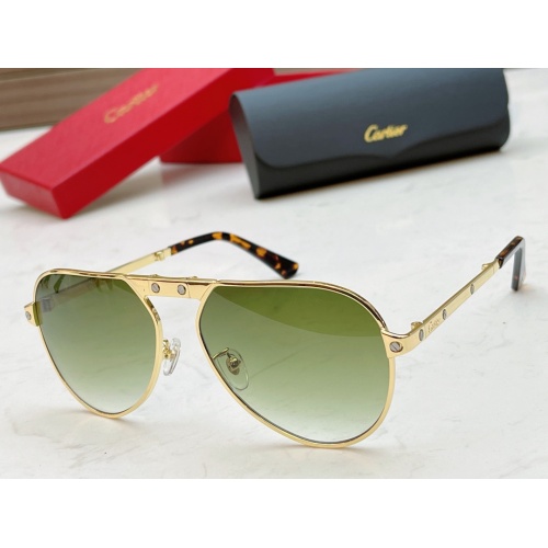 Cartier AAA Quality Sunglasses #890477 $54.00 USD, Wholesale Replica Cartier AAA Quality Sunglassess