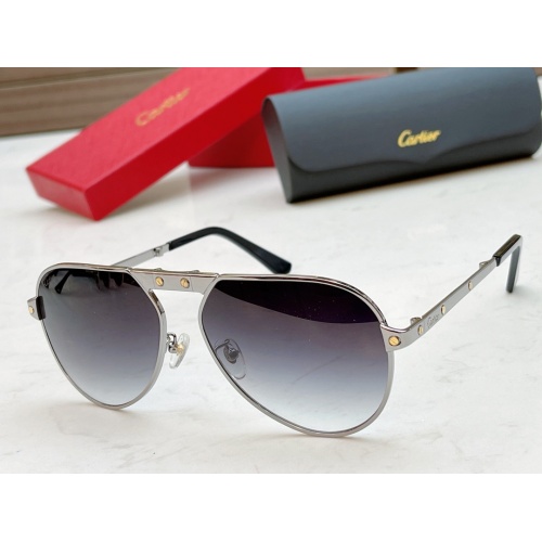 Cartier AAA Quality Sunglasses #890478 $54.00 USD, Wholesale Replica Cartier AAA Quality Sunglassess