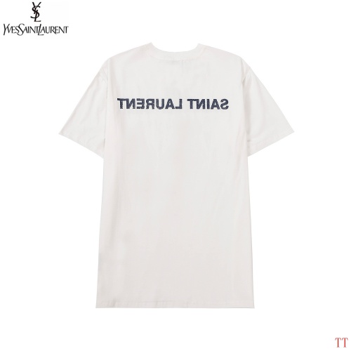 Replica Yves Saint Laurent YSL T-shirts Short Sleeved For Men #890480 $27.00 USD for Wholesale