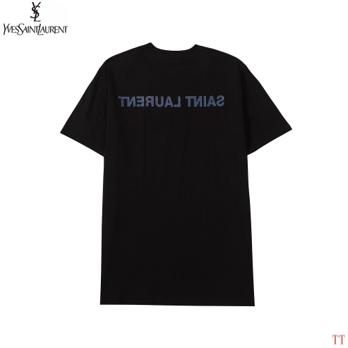 Replica Yves Saint Laurent YSL T-shirts Short Sleeved For Men #890481 $27.00 USD for Wholesale