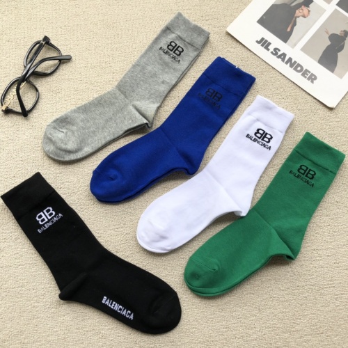 Replica Balenciaga Socks #890543 $27.00 USD for Wholesale