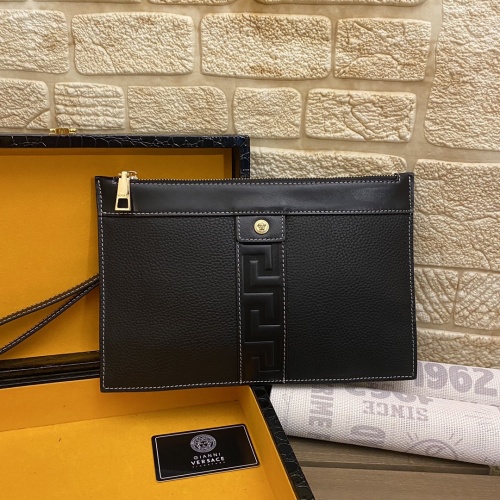 Replica Versace AAA Man Wallets #890617 $58.00 USD for Wholesale