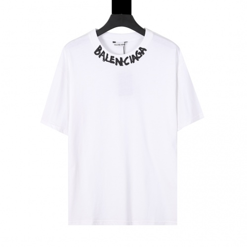 Balenciaga T-Shirts Short Sleeved For Unisex #890632 $41.00 USD, Wholesale Replica Balenciaga T-Shirts