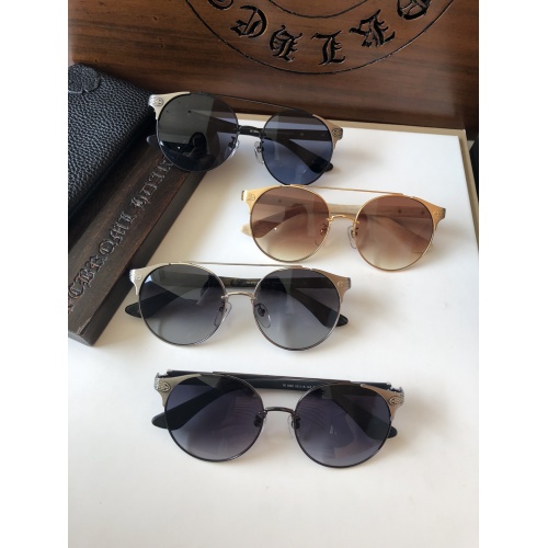 Replica Chrome Hearts AAA Quality Sunglasses #890766 $64.00 USD for Wholesale