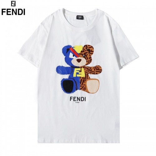 Fendi T-Shirts Short Sleeved For Men #890930 $29.00 USD, Wholesale Replica Fendi T-Shirts