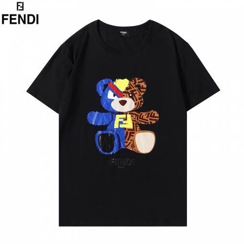 Fendi T-Shirts Short Sleeved For Men #890931 $29.00 USD, Wholesale Replica Fendi T-Shirts