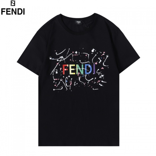 Fendi T-Shirts Short Sleeved For Men #890932 $29.00 USD, Wholesale Replica Fendi T-Shirts