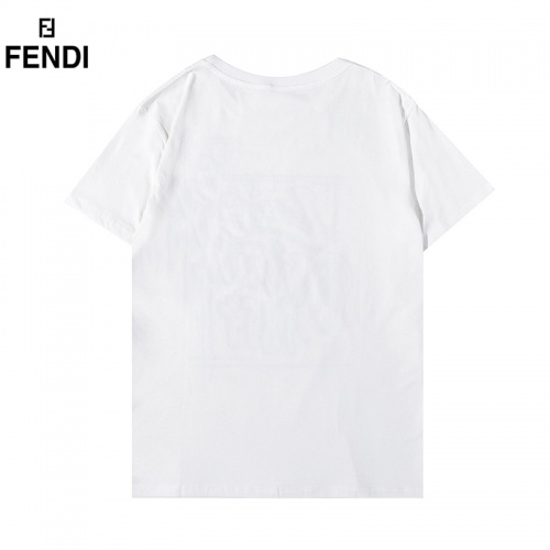 Replica Fendi T-Shirts Short Sleeved For Men #890933 $29.00 USD for Wholesale
