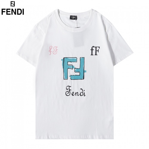 Fendi T-Shirts Short Sleeved For Men #890934 $27.00 USD, Wholesale Replica Fendi T-Shirts