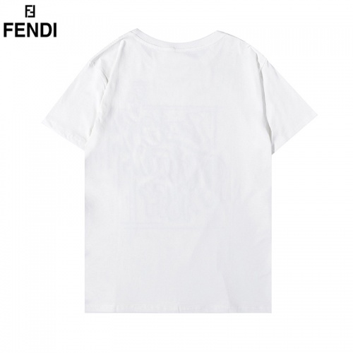 Replica Fendi T-Shirts Short Sleeved For Men #890934 $27.00 USD for Wholesale