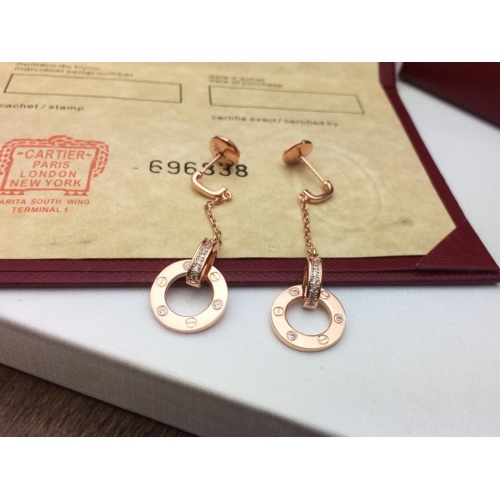 Cartier Earring #890959 $27.00 USD, Wholesale Replica Cartier Earrings