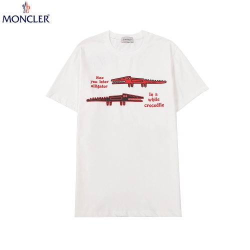 Moncler T-Shirts Short Sleeved For Men #891010 $27.00 USD, Wholesale Replica Moncler T-Shirts