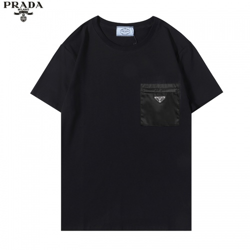 Prada T-Shirts Short Sleeved For Men #891016 $32.00 USD, Wholesale Replica Prada T-Shirts