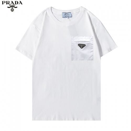 Prada T-Shirts Short Sleeved For Men #891017 $32.00 USD, Wholesale Replica Prada T-Shirts