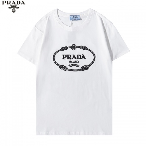 Prada T-Shirts Short Sleeved For Men #891019 $32.00 USD, Wholesale Replica Prada T-Shirts