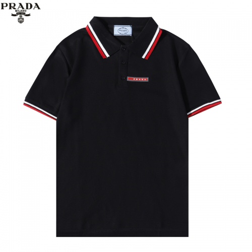 Prada T-Shirts Short Sleeved For Men #891023 $36.00 USD, Wholesale Replica Prada T-Shirts